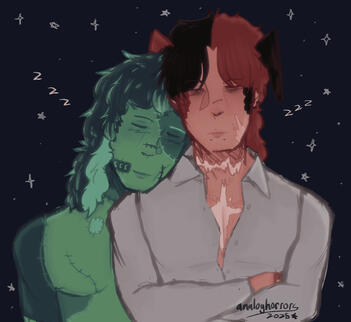 1/1/25 rendered half + extra char