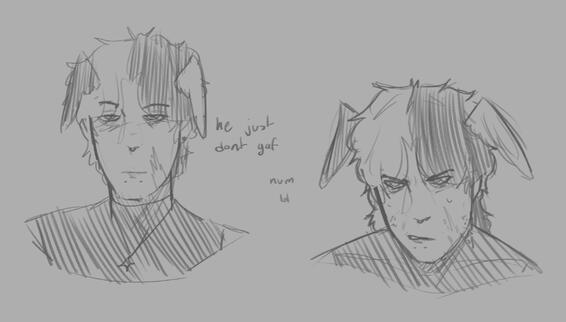 1/1 sketch bust + extra char