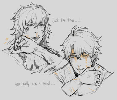 7/13/25 sketch bust + extra char