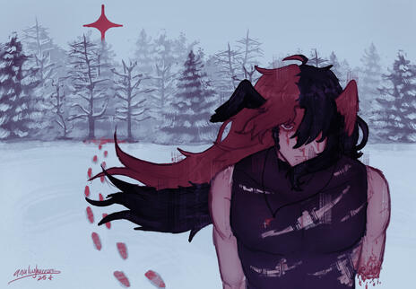 7/25/25 rendered half + super insanely complex background